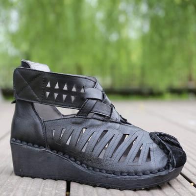 Nya Retro Handgjorda Sommarkomfortable Damsandaler